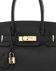 Togo Birkin 30 Black
