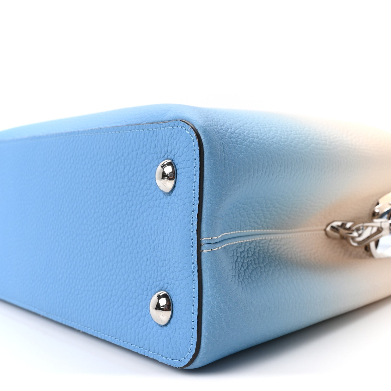 Taurillon Capucines MM Gradient Blue