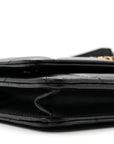 Lambskin Quilted CHNL 19 Wallet On Chain WOC Black
