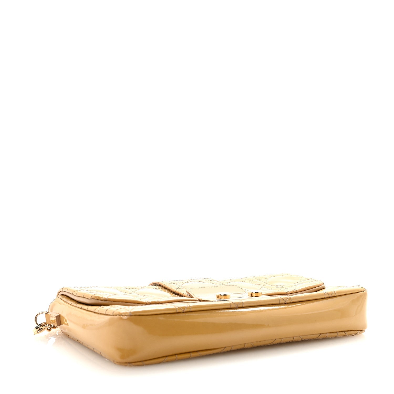 Patent Cannage Miss D1OR Promenade Pouch Yellow