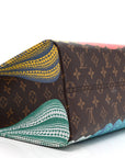 LV X YK Monogram Pumpkin Onthego MM Multicolor