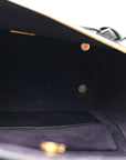 Grained Calfskin Mini Belt Bag Black