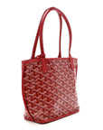 Goyardine Reversible Mini Anjou Red