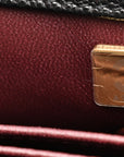 Caviar Quilted Mini Coco Handle Flap Black