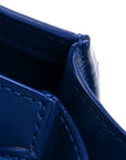 Smooth Calfskin Micro Luggage Royal Blue