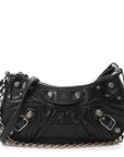 Agneau Arena Le Cagole Mini Purse With Chain Black
