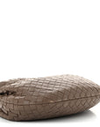 Nappa Intrecciato Teen Jodie Hobo Taupe Grey