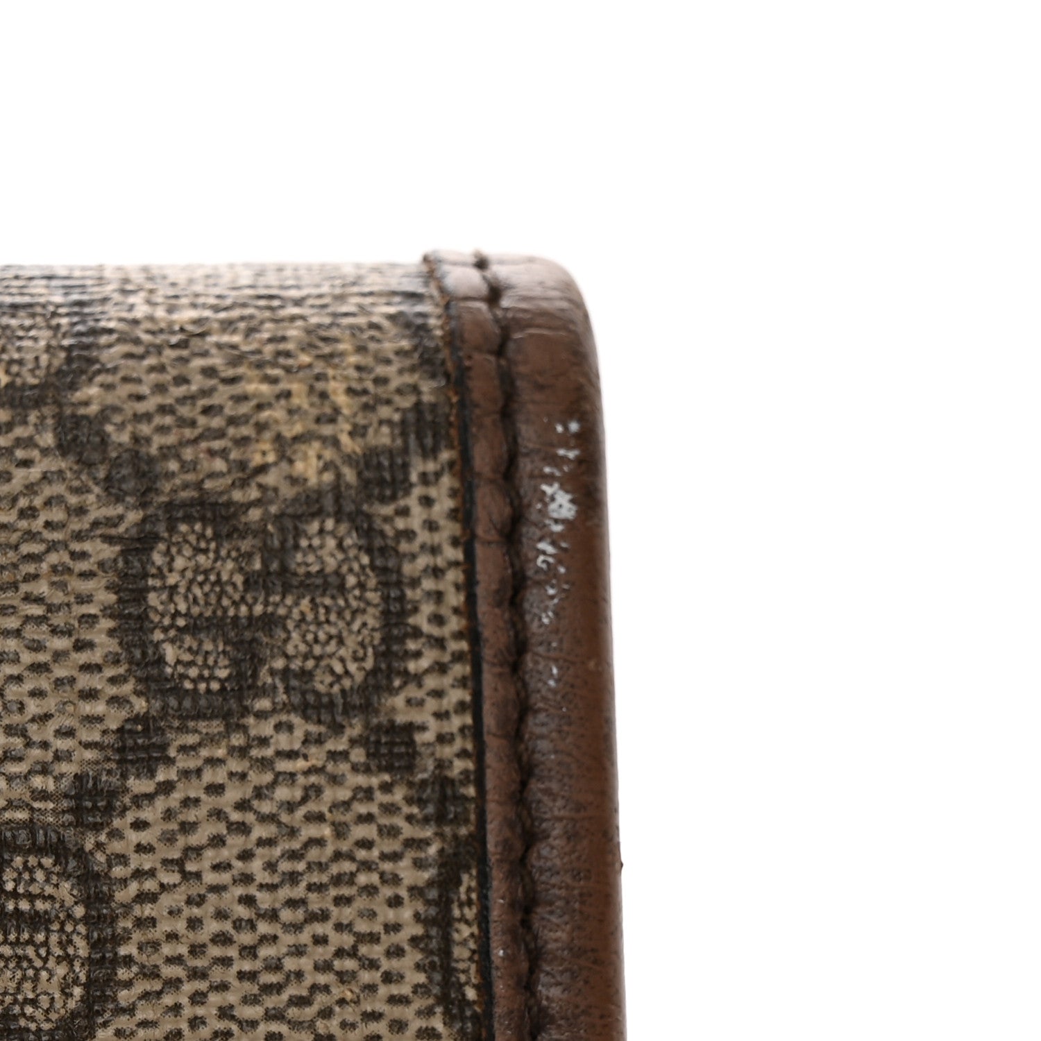 GG Supreme Monogram Neo Vintage Web Belt Bag Brown