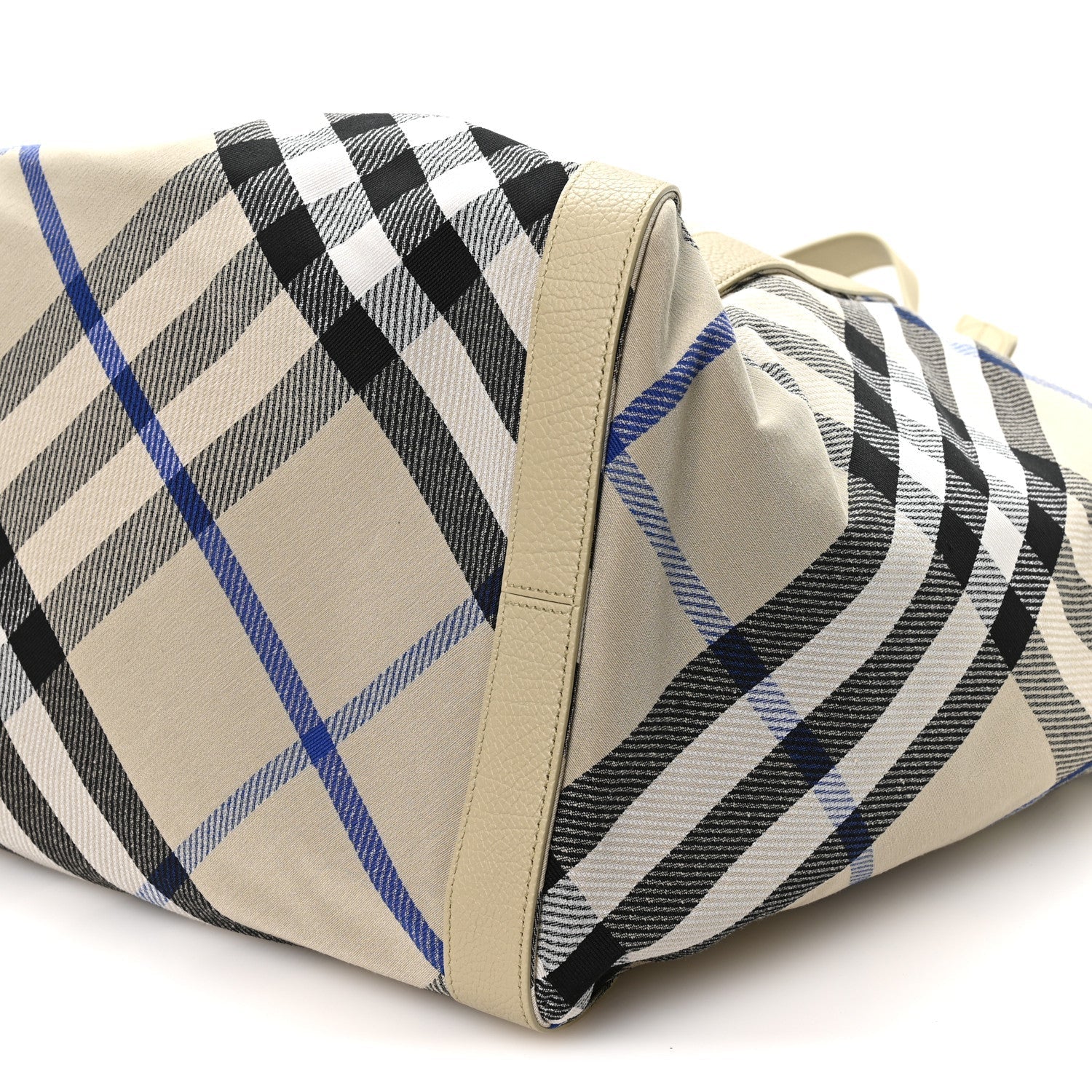 Jacquard Check Festival Tote Lichen