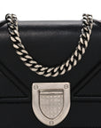 Lambskin Baby D1ORama Flap Bag Black
