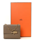 Chevre Chamkila Mini Verrou Chaine Bag Etoupe