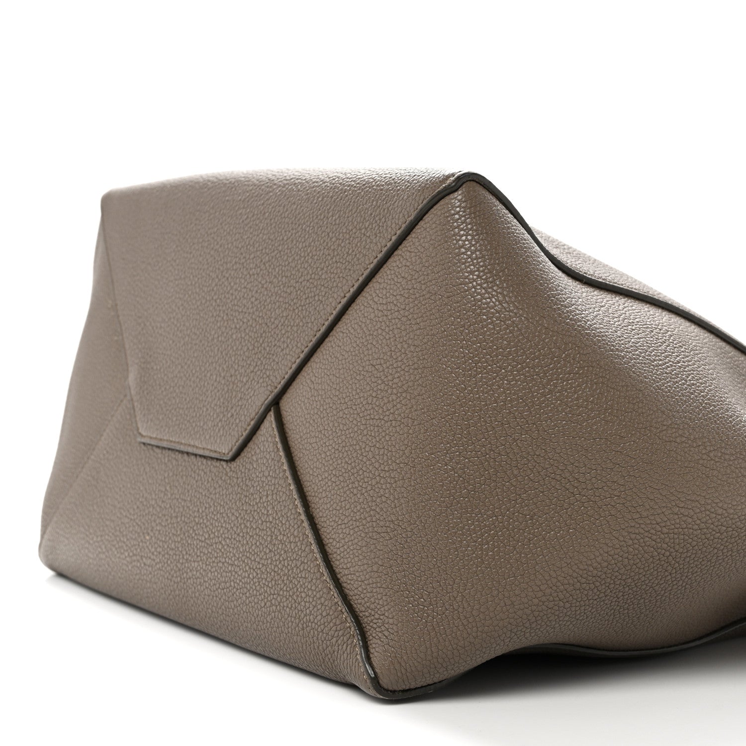 Soft Grained Calfskin Small Belt Cabas Phantom Taupe