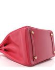 Epsom Birkin 30 Rose Extreme
