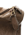 Agneau Giant 12 Rose Gold Hardware Work Gris Poivre