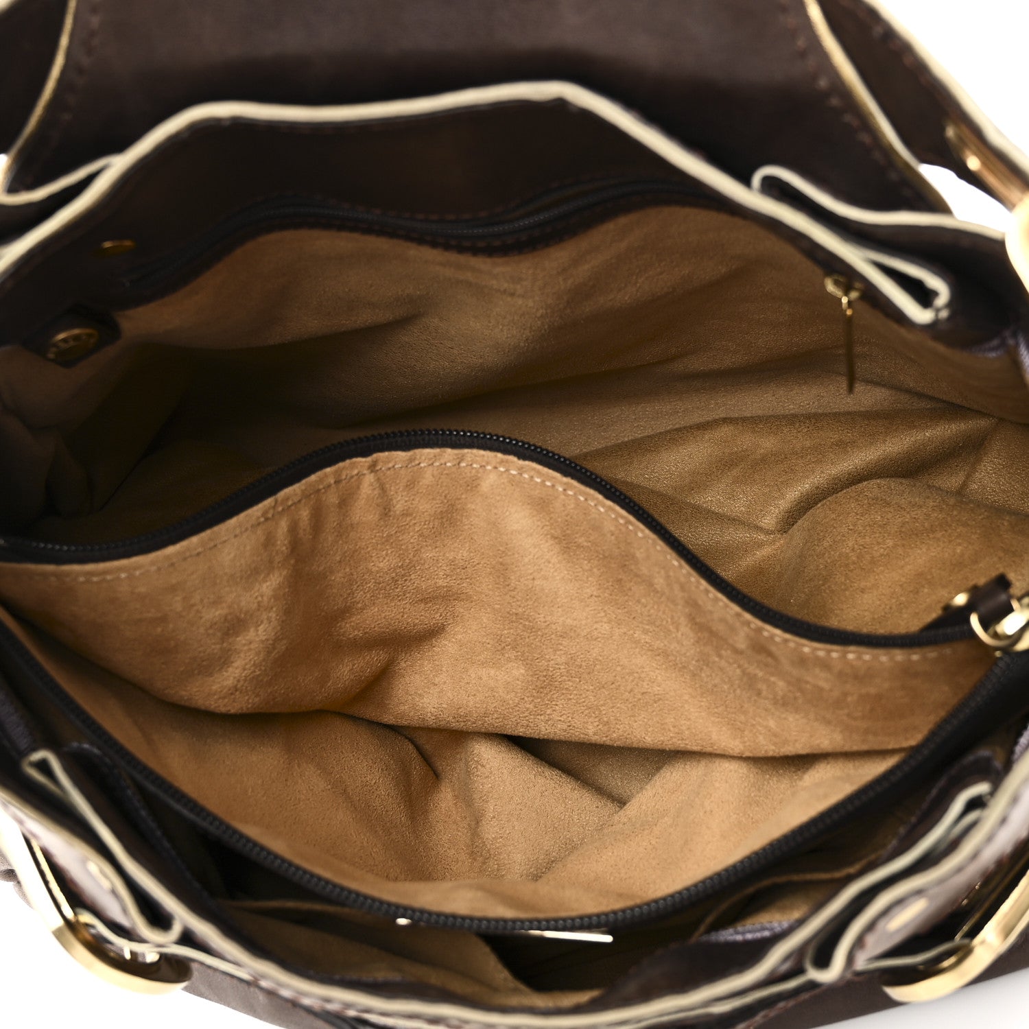 Calfskin Tulita Brown Gold