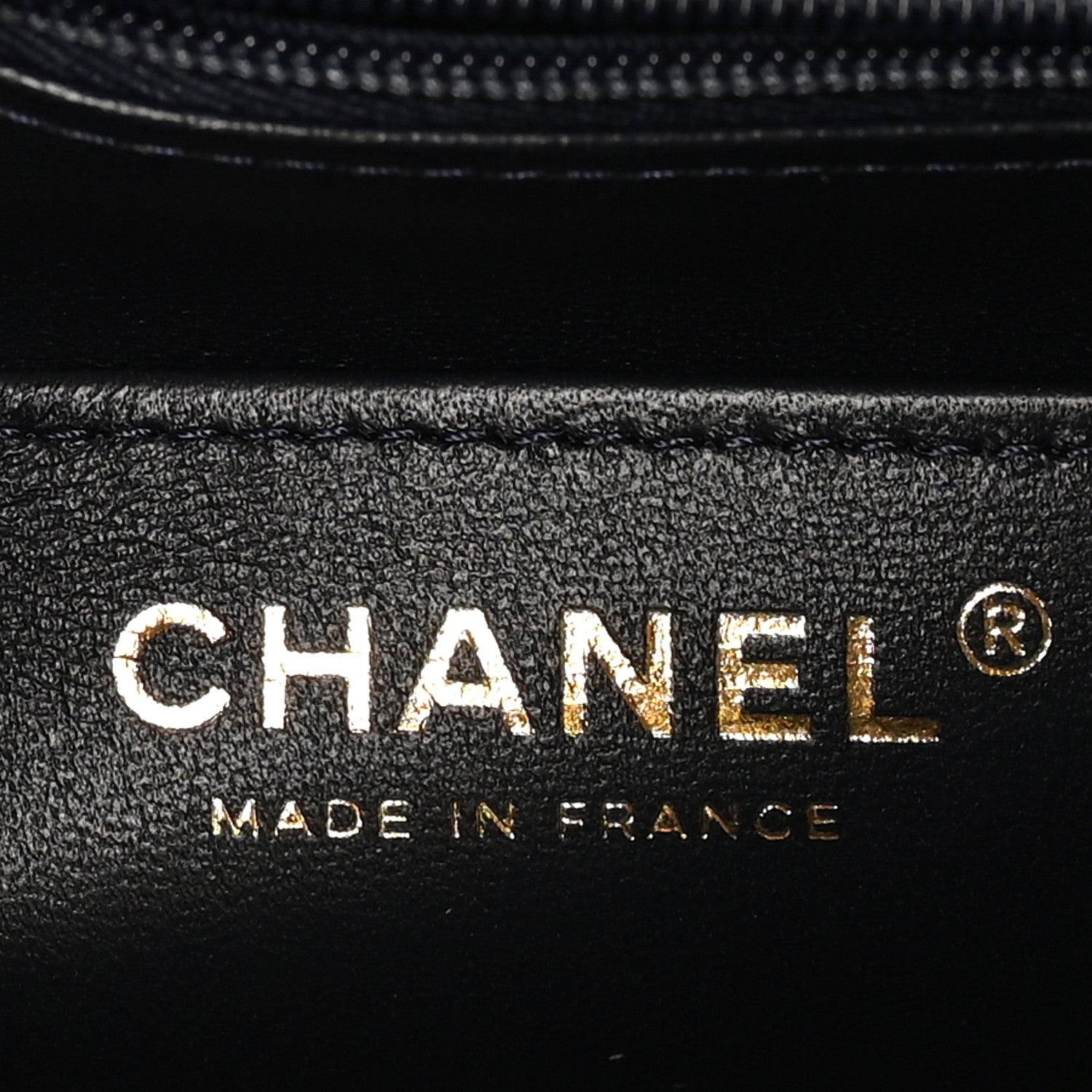 Denim Quilted Mini Rectangular Flap Dark Blue