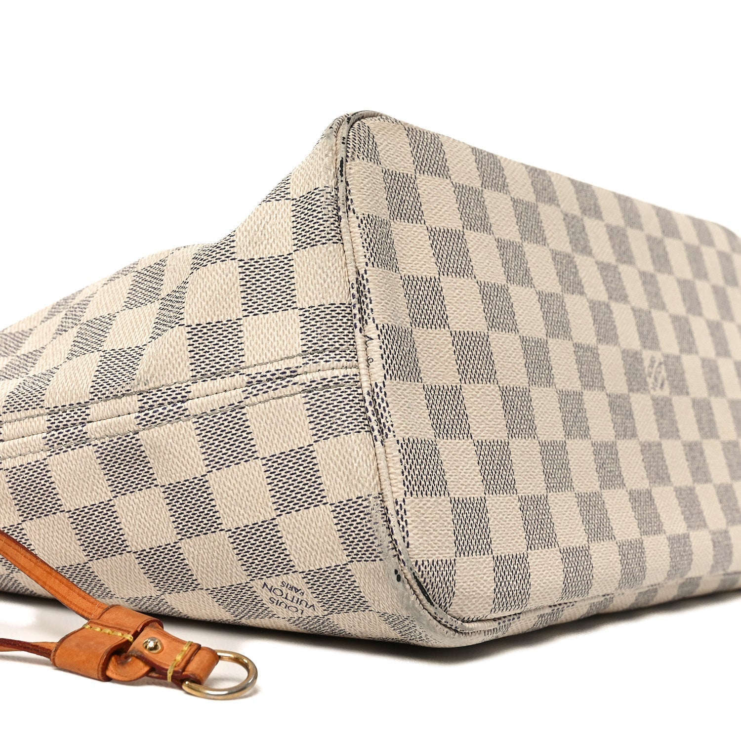 Damier Azur Neo Neverfull MM Rose Ballerine