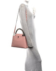 Taurillon Snakeskin Capucines PM Magnolia
