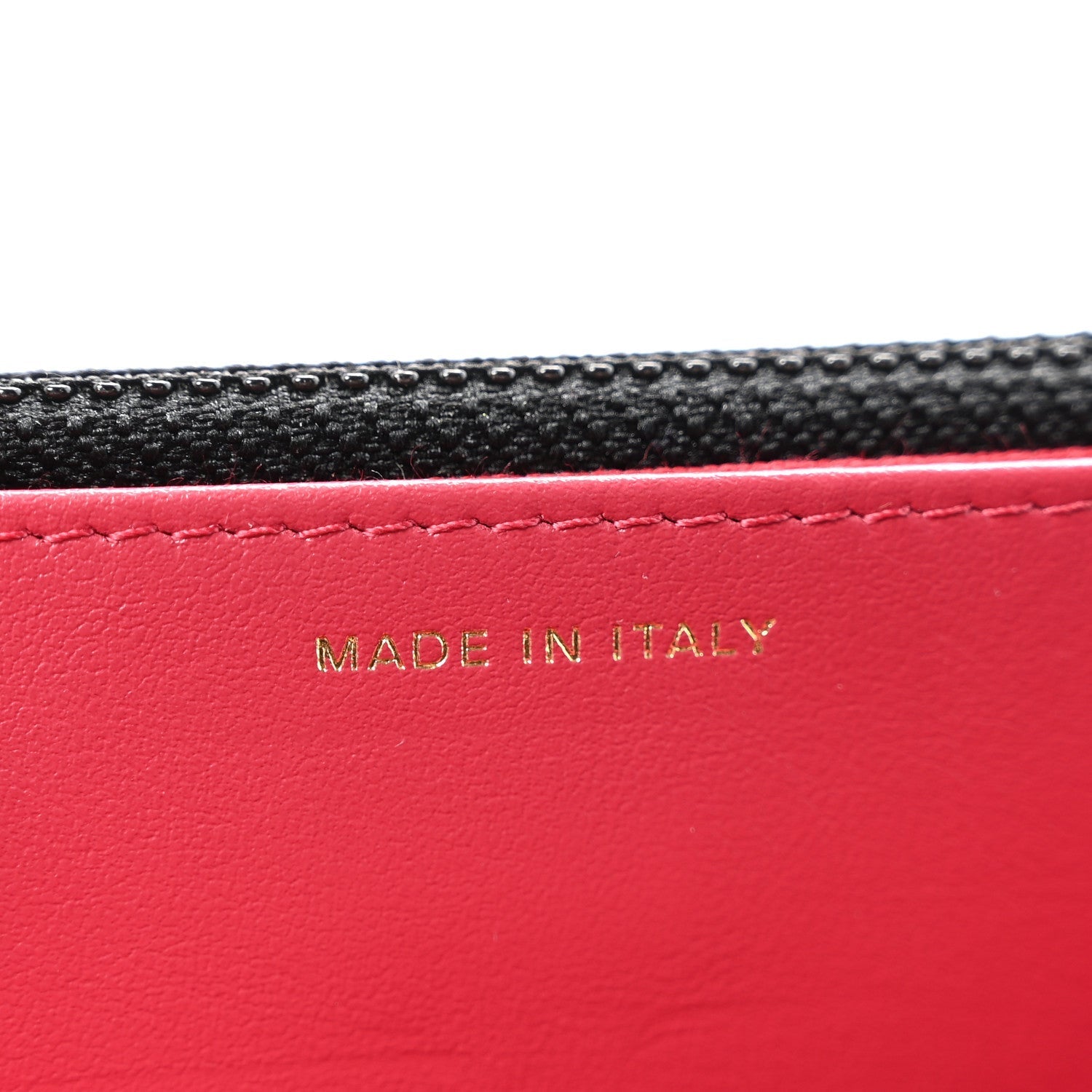 Lambskin Quilted CHNL 19 Wallet On Chain WOC Black