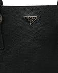Cinghiale Triangle Tote Black