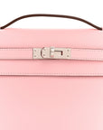 Swift Kelly Pochette Clutch Rose Sakura