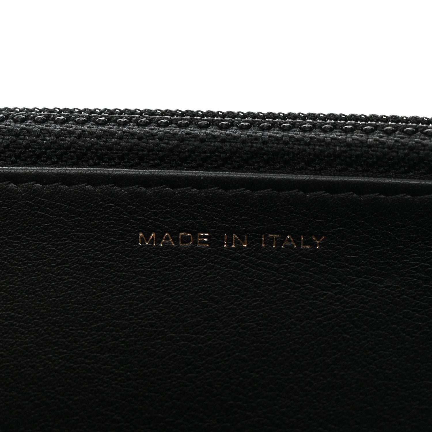 Lambskin Quilted Boy Wallet On Chain WOC Black