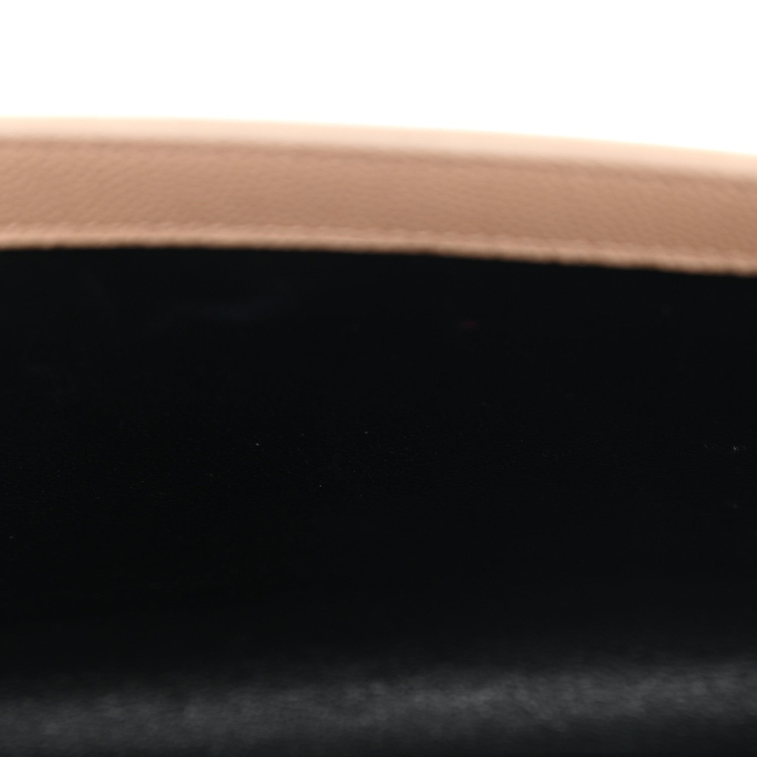 Grain De Poudre Monogram Uptown Chain Wallet Dark Beige