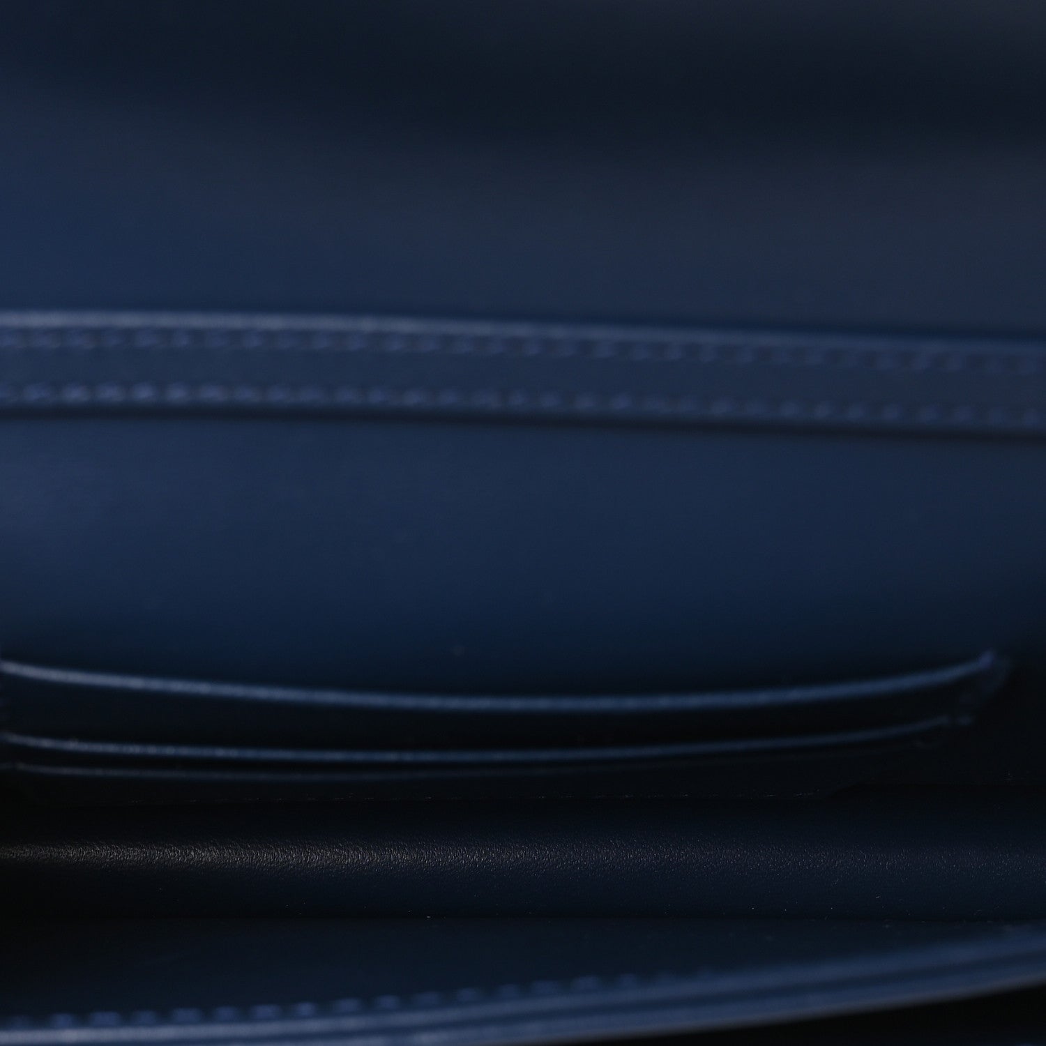 Lambskin Cannage Mini My D1OR Bag Deep Ocean Blue