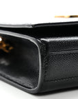 Grain De Poudre Small Monogram Kate Satchel Black