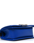 Galuchat Stingray Small Boy Flap Blue