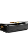 Grain De Poudre Small Monogram Kate Satchel Black