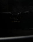 Box Calfskin Medium Bobby Frame Flap Black