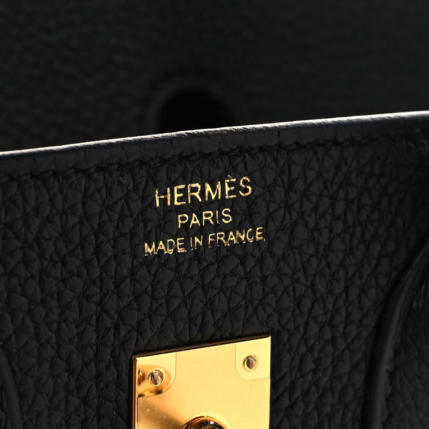 Togo Birkin 25 Black