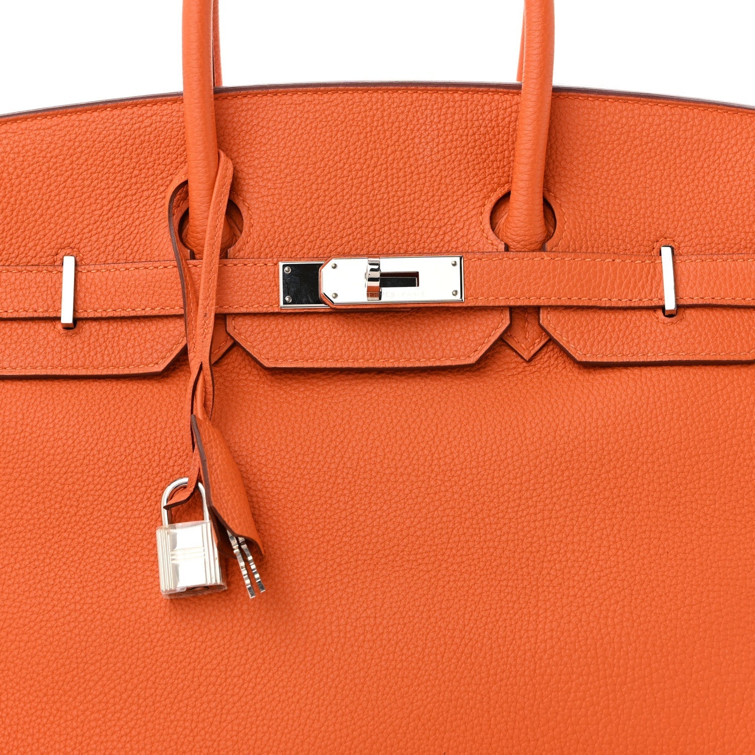 Togo Birkin 35 Orange