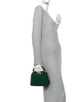 Ostrich Capucines Mini Mint