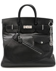 Veau Volupto Rock HAC Birkin 40 Black
