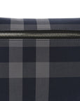 House Check Sonny Bum Bag Navy Grey