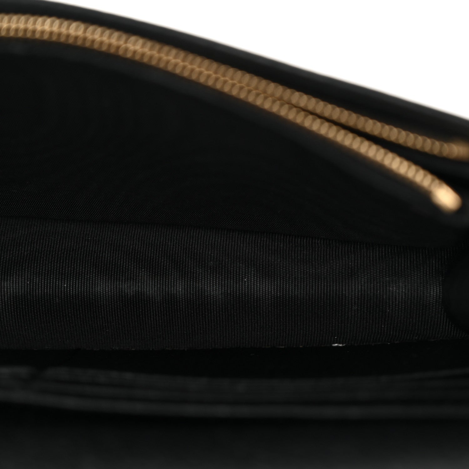 Calfskin Mini GG Marmont Chain Wallet Black