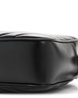 Calfskin Matelasse Monogram Lou Camera Bag Black