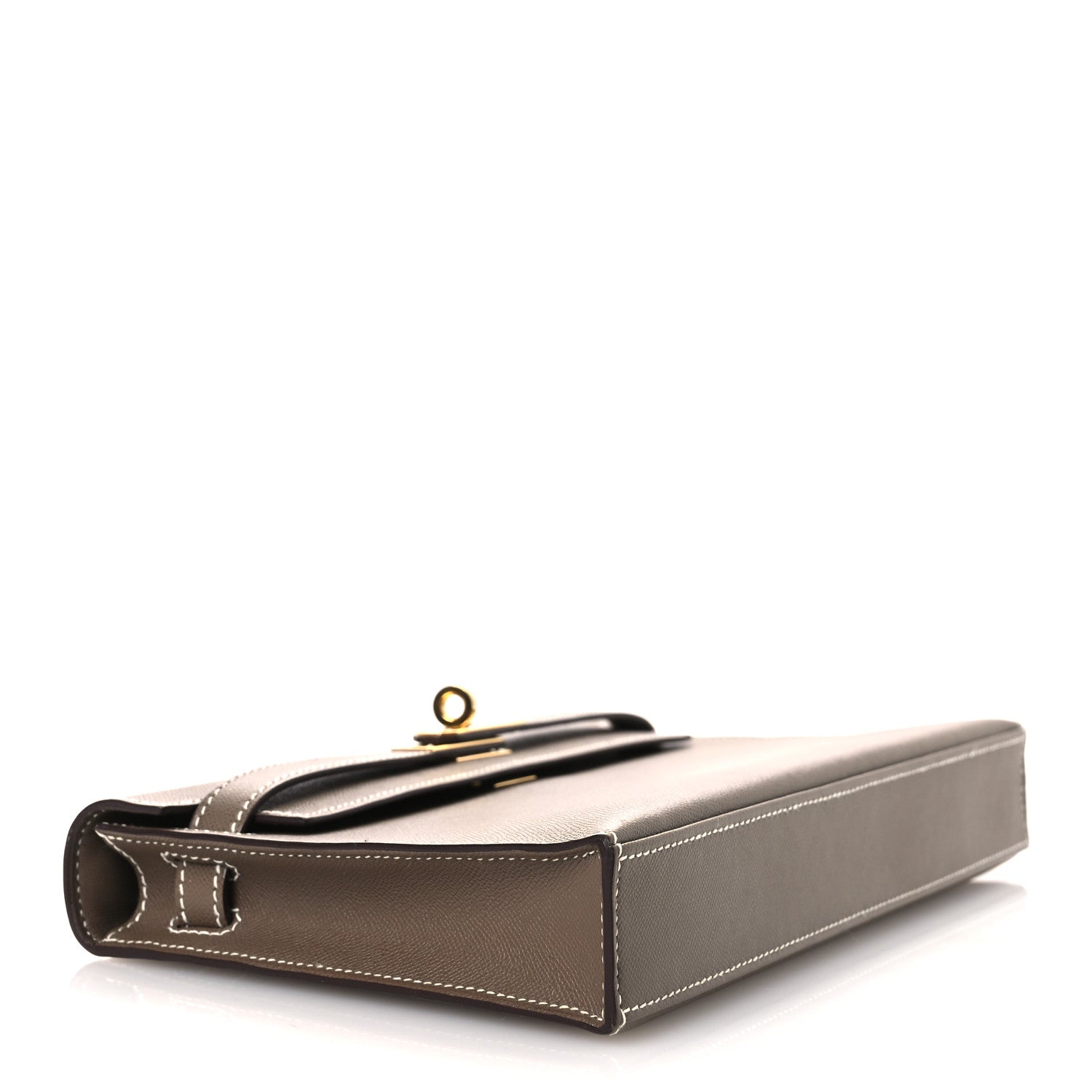 Madame Calfskin Kelly Elan Etoupe