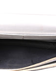 Vitello Cruise F is FNDI Bi-Color FF 1974 Embossed Medium Envelope Wallet On Chain Maya Black White