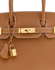 Epsom Birkin 30 Gold