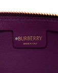 Calfskin Mini Shield Sling Bag Thistle