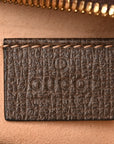 GG Supreme Monogram Web Small Ophidia Belt Bag 85 34 Dark Brown