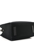 Canvas Calfskin La Medusa Small Tote Black