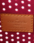 Monogram Perforated Speedy 30 Fuchsia