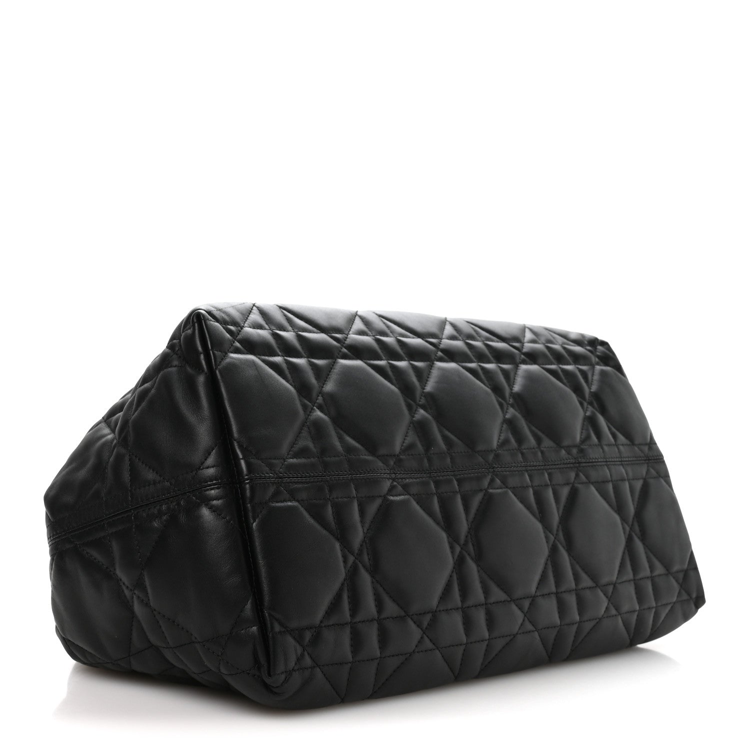 Calfskin Macrocannage Large Toujours Black