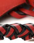 Monogram Braided Neonoe Coquelicot