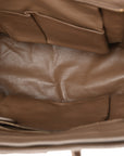 Smooth Calfskin Mini Luggage Camel