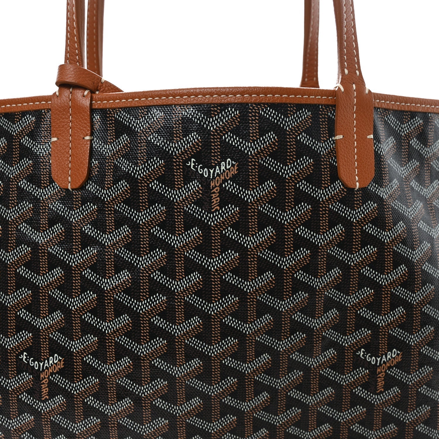 Goyardine Saint Louis PM Black Gold